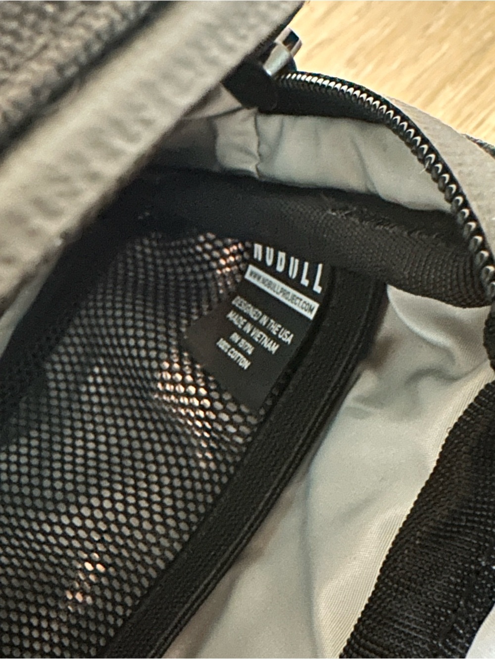 NOBULL Black Belt Bag with Front Logo - Picture 3 of 3